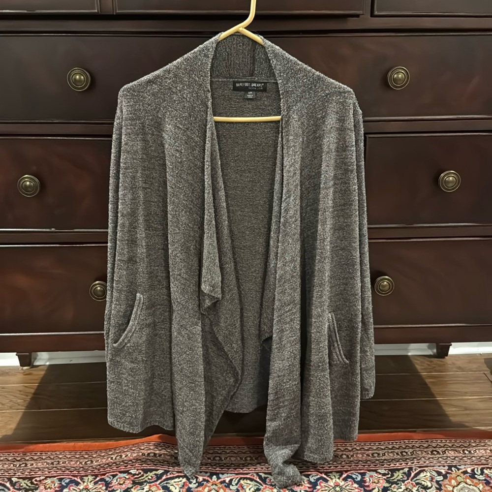 Barefoot dreams cozy chic life cardigan
